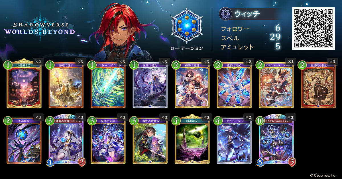 Shadowverse Premier Series 26-27開幕戦前半デッキリストを公開｜NEWS